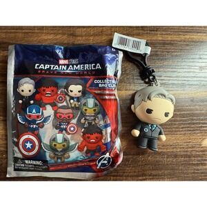Marvel Exclusive Captain America Brave New World Collectible Bag Clip 3D